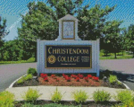 Christendom College Entrance Diamond By Numbers