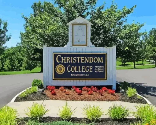 Christendom College Entrance Diamond By Numbers