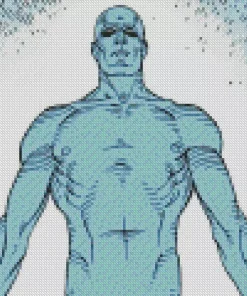 Doctor Manhattan Character Diamond By Numbers