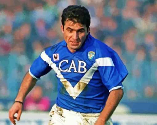 Gheorghe Hagi romanian footballer Diamond By Numbers