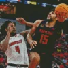 Louisville Vs Maryland Basketballers Diamond Paintings