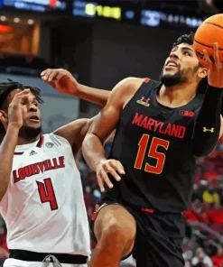 Louisville Vs Maryland Basketballers Diamond Paintings