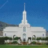 Mount Timpanogos Temple Utah Diamond By Numbers