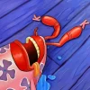 Mr Krabs Sleeping Diamond By Numbers