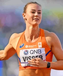 Nadine Visser Sport Player Diamond By Numbers