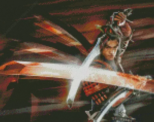 Onimusha game character Diamond Paintings