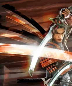 Onimusha game character Diamond Paintings