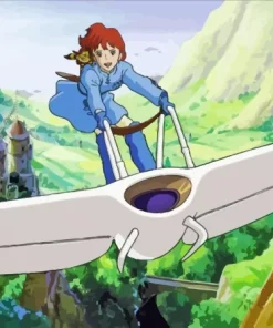 Princess kushana nausicaa valley of the wind Diamond Paintings