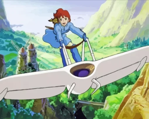 Princess kushana nausicaa valley of the wind Diamond Paintings