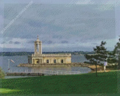 Rutland normanton church engand Diamond By Numbers