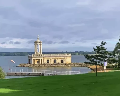 Rutland normanton church engand Diamond By Numbers