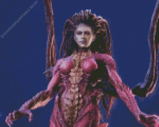 Sarah Kerrigan Diamond By Numbers