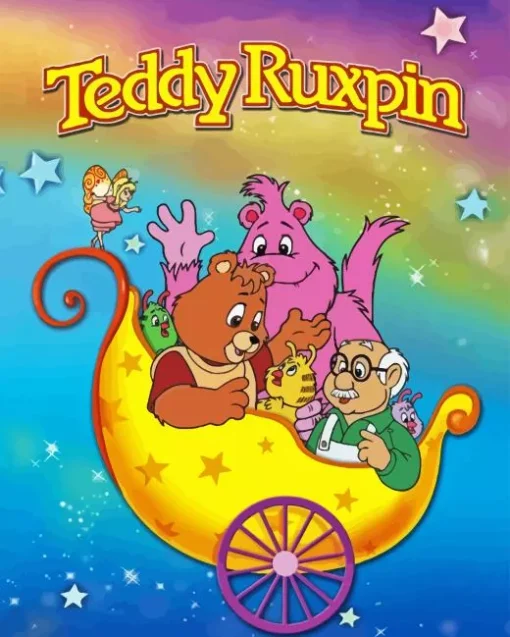 The Adventures of Teddy Ruxpin Cartoon Diamond Paintings