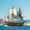 hms endeavour Ship Diamond By Numbers