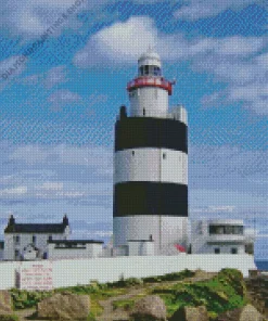 The hook lighthouse ireland Diamond By Numbers