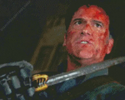 Ash williams Diamond Paints