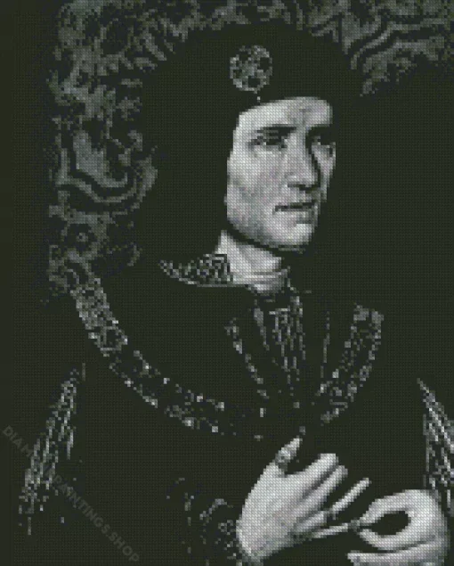Black And White Richard III Diamond Dotz