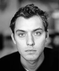 Black And White jude law Diamond Dotz