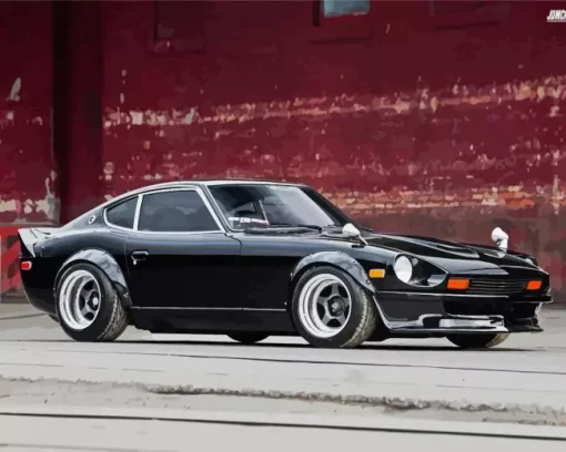 Black Nissan 280 Diamond Paints