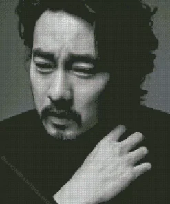 Black and white so jisub Diamond Paints