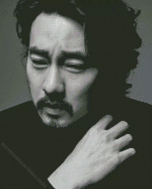 Black and white so jisub Diamond Paints
