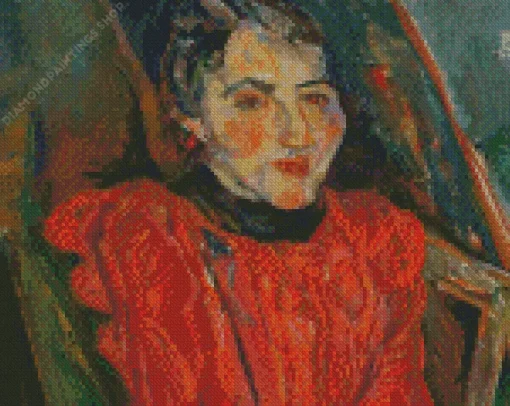 Chaim Soutine Portrait de Madame X Diamond Paints