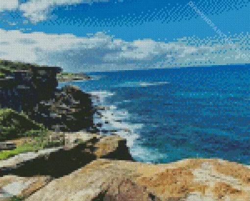 Coogee to Bondi walk Diamond Paints