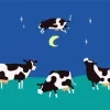 Cow jumping over moon Diamond Paints