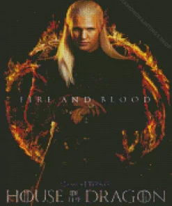 Daemon Targaryen game of thrones poster Diamond Dotz