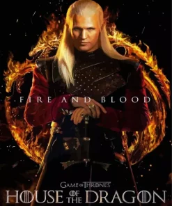 Daemon Targaryen game of thrones poster Diamond Dotz