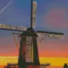 Dordrecht kyck over den dyck sunset Diamond Dotz
