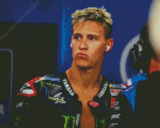 Fabio quartararo El diablo racer Diamond Paintings