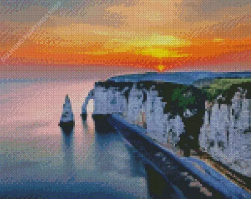 France view Etretat Diamond Paintings