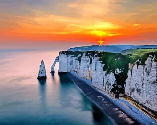 France view Etretat Diamond Paintings