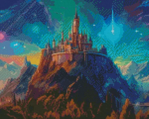 Galaxy Magical castle Diamond Dotz
