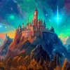 Galaxy Magical castle Diamond Dotz