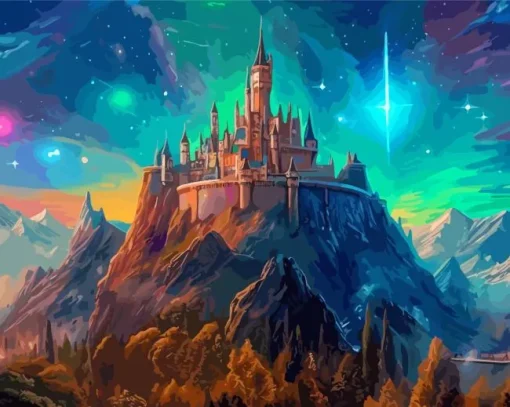 Galaxy Magical castle Diamond Dotz