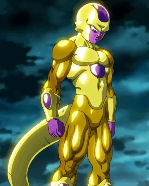 Golden frieza Diamond Paints
