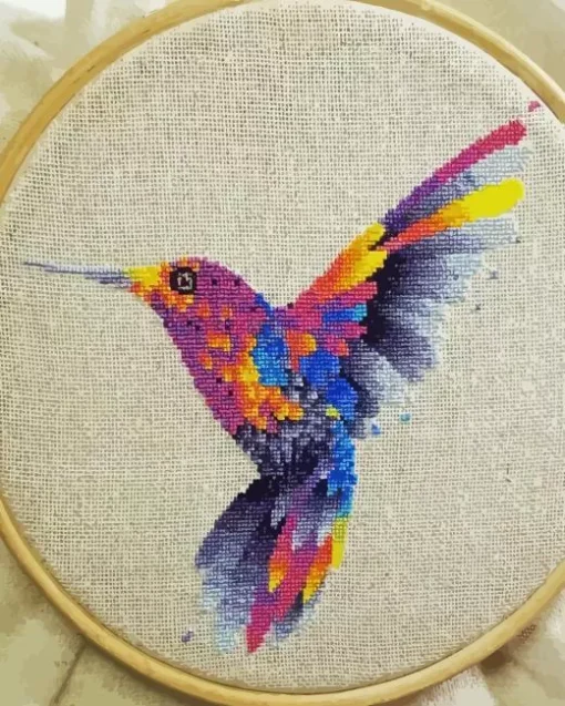 Humming bird Cross stitch Diamond Paints