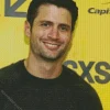 James Lafferty smiling Diamond Dotz