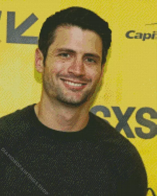 James Lafferty smiling Diamond Dotz