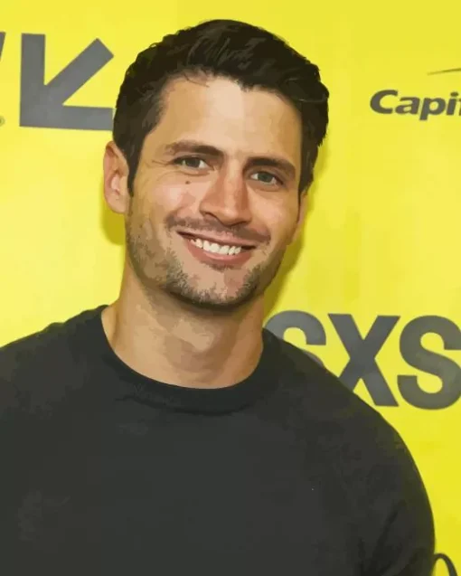 James Lafferty smiling Diamond Dotz