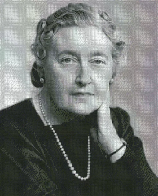 Lady Mallowan agatha christie Diamond Paintings