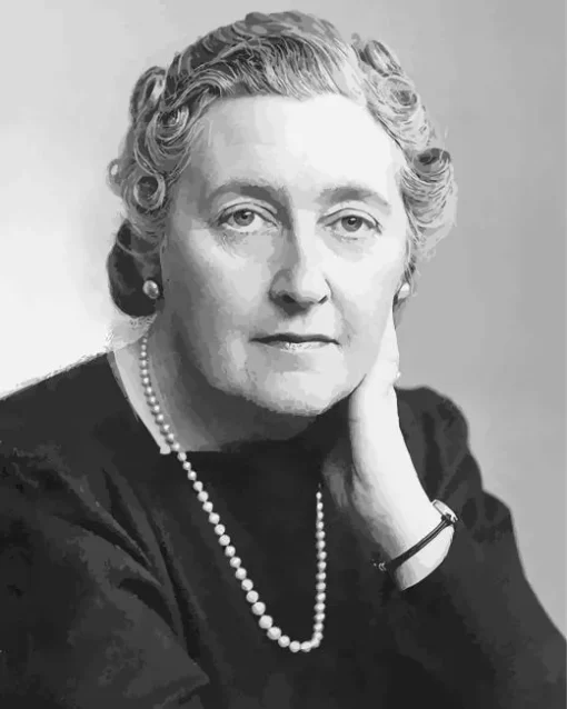 Lady Mallowan agatha christie Diamond Paintings