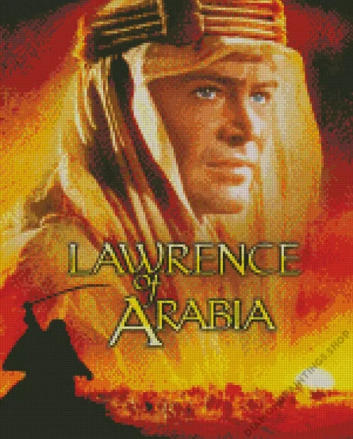 Lawrence of Arabia poster Diamond Paints