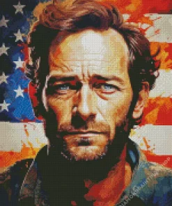 Luke perry Diamond Paints