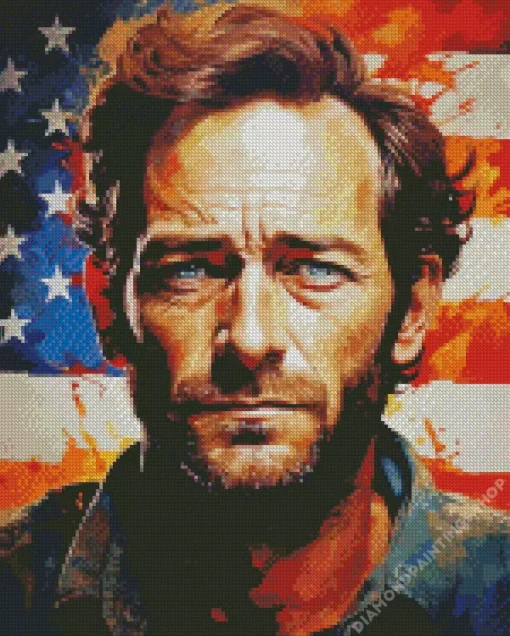 Luke perry Diamond Paints