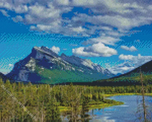 Mount rundle Diamond Paints