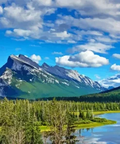 Mount rundle Diamond Paints