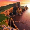 Neist point sunset Diamond Dotz
